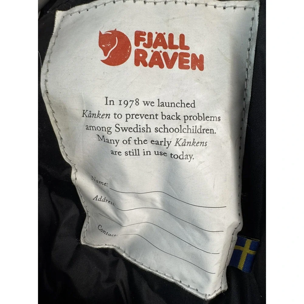 Fjallraven please refer